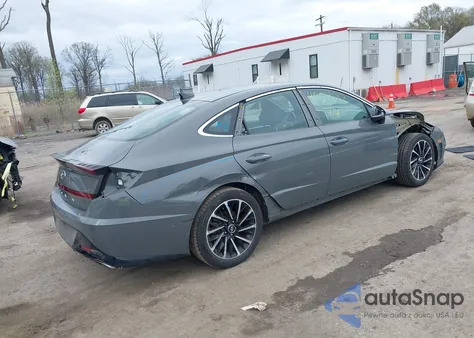 2020 Hyundai Sonata Sel Plus z USA, uszkodzony, nr VIN 5NPEJ4J24LH015523